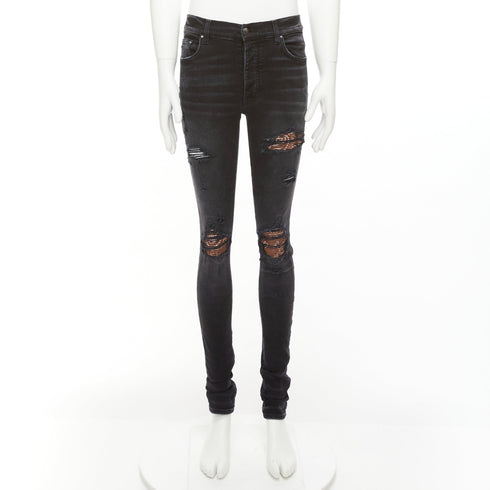 Men's Amiri Distressed Skinny Jeans