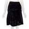 Women's Comme Des Garcons Velvet Crystal Skirt