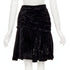 Women's Comme Des Garcons Velvet Crystal Skirt