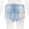 Women's Dsquared2 Distressed Denim Booty Shorts