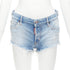Women's Dsquared2 Distressed Denim Booty Shorts