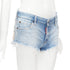 Women's Dsquared2 Distressed Denim Booty Shorts