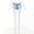 Women's Dsquared2 Distressed Denim Booty Shorts