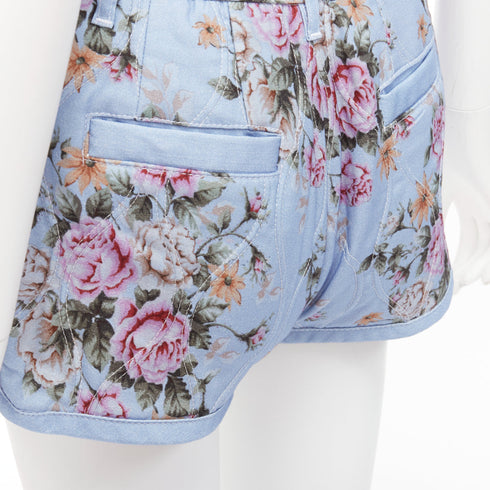 Women's Dsquared2 Floral Quilted Cotton Shorts