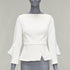 Women's Roland Mouret 2018 Crepe Peplum Top