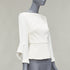 Women's Roland Mouret 2018 Crepe Peplum Top
