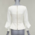 Women's Roland Mouret 2018 Crepe Peplum Top