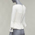 Women's Roland Mouret 2018 Crepe Peplum Top