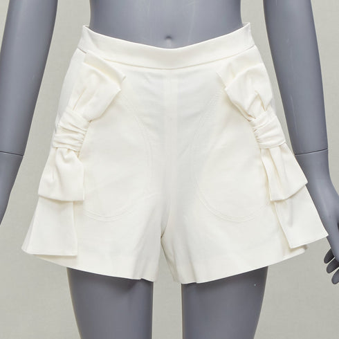 Women's Red Valentino Ribbon Bow Wide Shorts