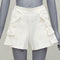 Women's Red Valentino Ribbon Bow Wide Shorts