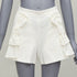 Women's Red Valentino Ribbon Bow Wide Shorts