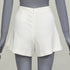 Women's Red Valentino Ribbon Bow Wide Shorts