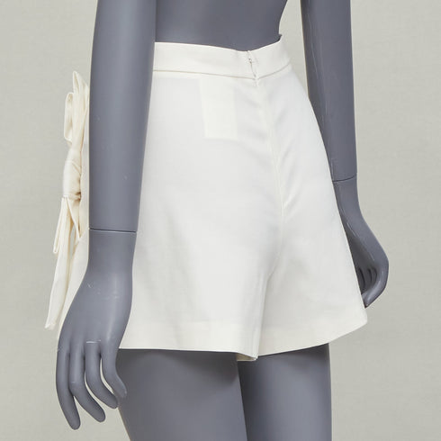 Women's Red Valentino Ribbon Bow Wide Shorts