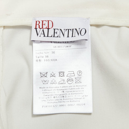 Women's Red Valentino Ribbon Bow Wide Shorts