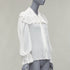 Women's Etro Plisse Ruffle Collar Blouse