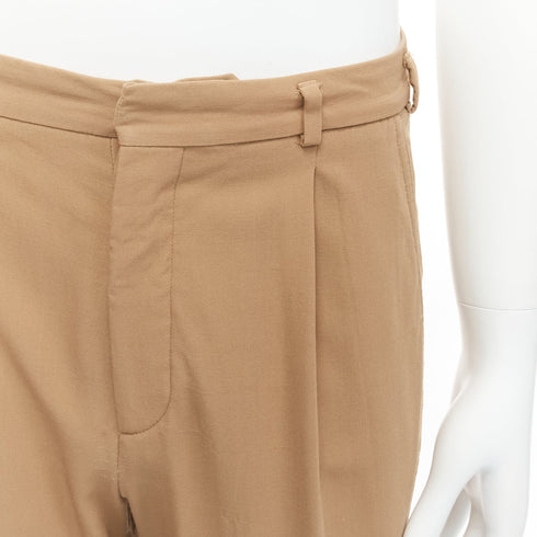 Men's Bottega Veneta Wool Pleated Front Pants