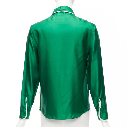 Women's Red Valentino 2022 Silk Peter Pan Blouse