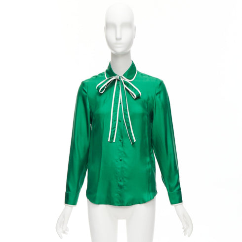 Women's Red Valentino 2022 Silk Peter Pan Blouse
