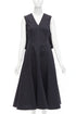 Women's Jil Sander Cotton Silk Midi Dress