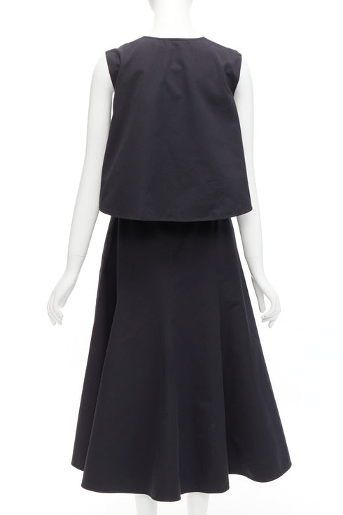 Women's Jil Sander Cotton Silk Midi Dress
