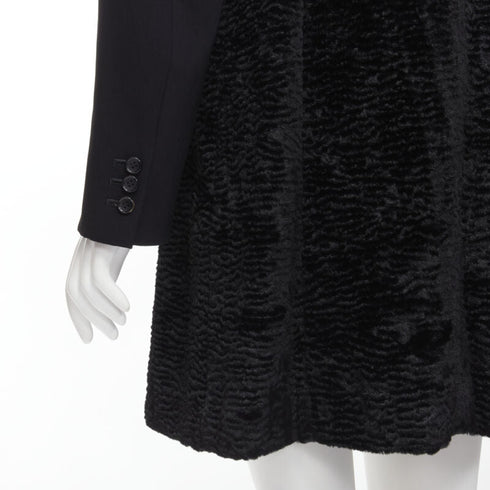Women's Comme Des Garcons Faux Fur Oversized Coat
