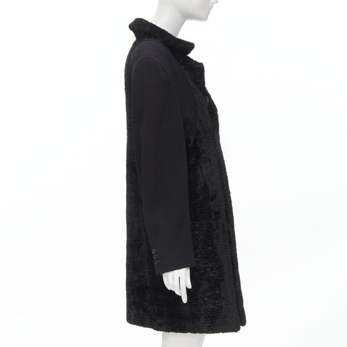 Women's Comme Des Garcons Faux Fur Oversized Coat