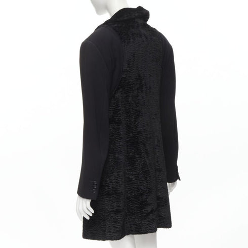 Women's Comme Des Garcons Faux Fur Oversized Coat