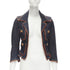 Women's Dsquared2 Crab Denim Cropped Jacket