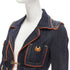 Women's Dsquared2 Crab Denim Cropped Jacket