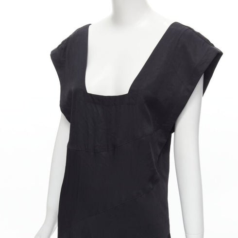 Women's Comme Des Garcons Square Neck Bias Dress