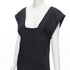 Women's Comme Des Garcons Square Neck Bias Dress