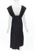 Women's Comme Des Garcons Square Neck Bias Dress