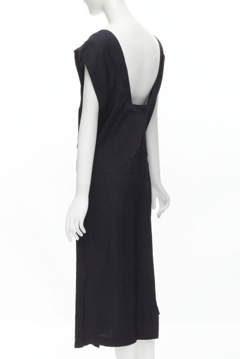 Women's Comme Des Garcons Square Neck Bias Dress