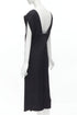 Women's Comme Des Garcons Square Neck Bias Dress
