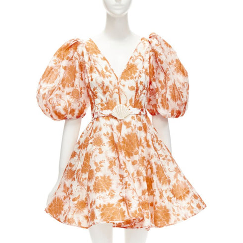 Women's Zimmermann 2022 Runway Postcard Linen Dress