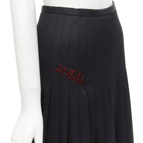 Women's Dsquared2 Angel Embroidery Flared Skirt