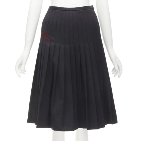 Women's Dsquared2 Angel Embroidery Flared Skirt