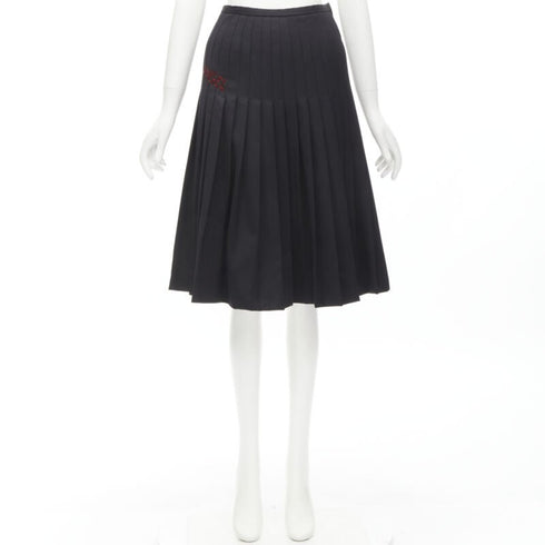 Women's Dsquared2 Angel Embroidery Flared Skirt