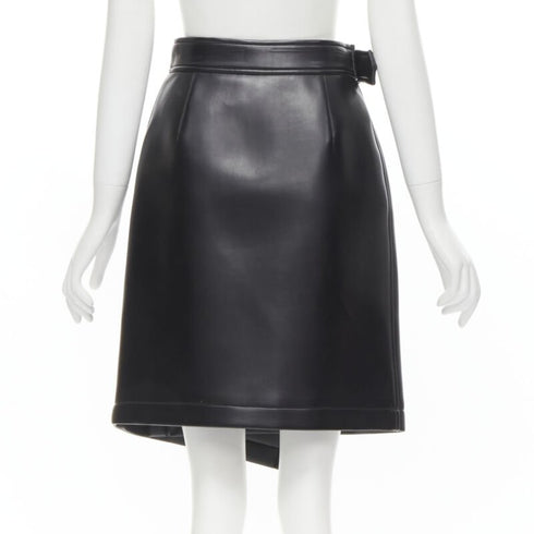 Women's Comme Des Garcons Faux Leather Wrap Skirt
