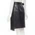 Women's Comme Des Garcons Faux Leather Wrap Skirt