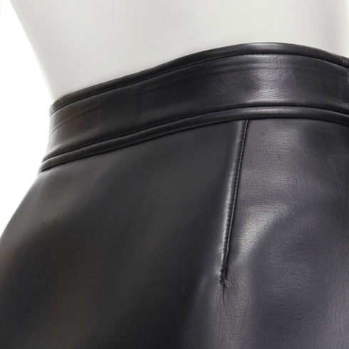 Women's Comme Des Garcons Faux Leather Wrap Skirt