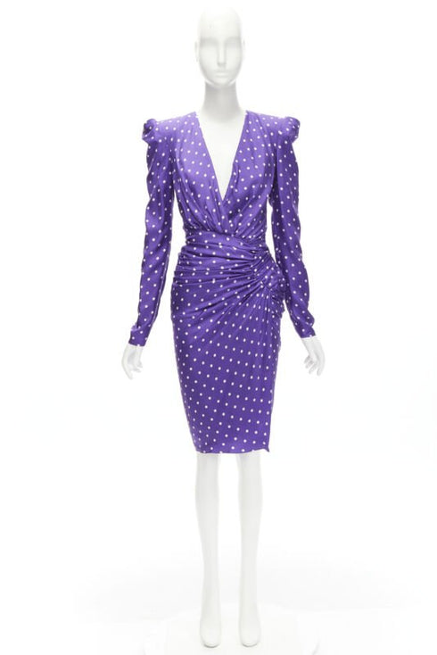 Women's Alexandre Vauthier Polka Dot Dress