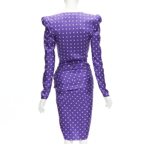 Women's Alexandre Vauthier Polka Dot Dress