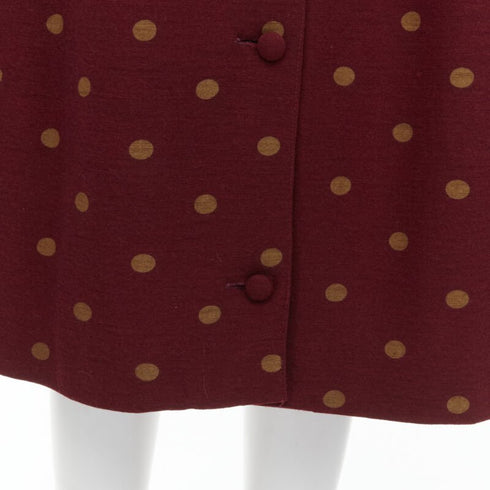 Women's Comme Des Garcons Polka Babydoll Skirt Set