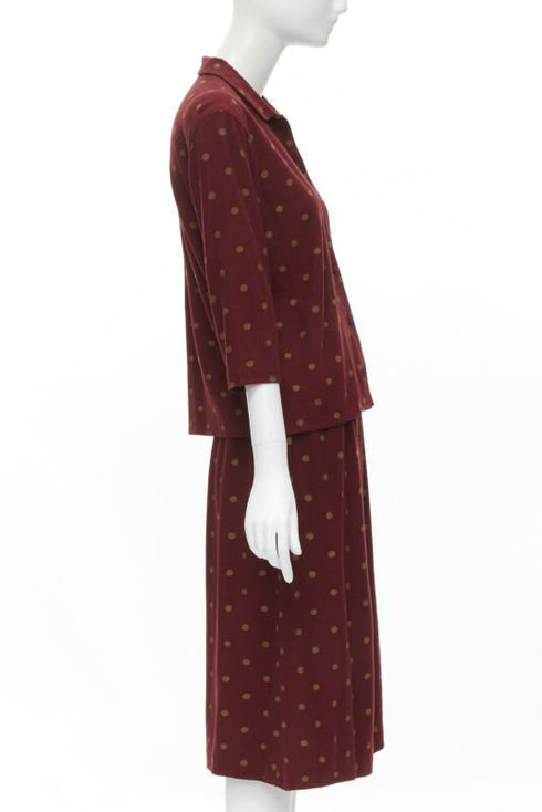 Women's Comme Des Garcons Polka Babydoll Skirt Set