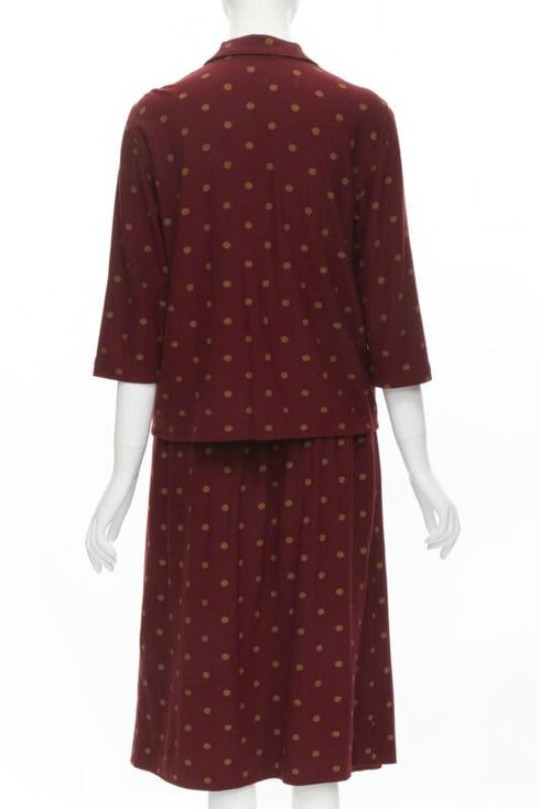 Women's Comme Des Garcons Polka Babydoll Skirt Set