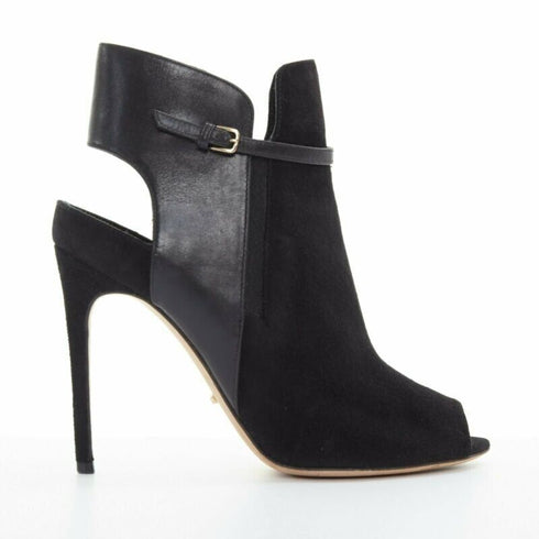 Women's Sergio Rossi Suede Leather Ankle Booties