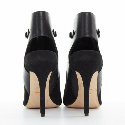 Women's Sergio Rossi Suede Leather Ankle Booties
