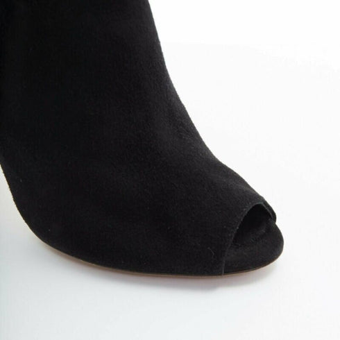 Women's Sergio Rossi Suede Leather Ankle Booties