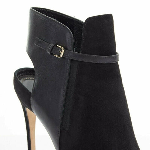 Women's Sergio Rossi Suede Leather Ankle Booties